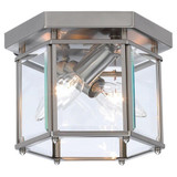 Bretton 2 Light 8 Inch Wide Flush Mount by Generation - 7647