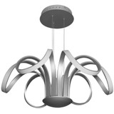 Capella 70W 1 LED Light Large Flower Pedal Chandelier by Vonn - VMC32420