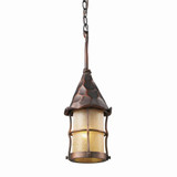 Rustica 1 Light Small Outdoor Pendant by ELK Home - 388