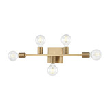 Attune 5 Light Modern Style Linear Vanity Light by Elk Home - 47435
