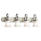 Monroe 4 Light Vanity Light by Kichler - 45056