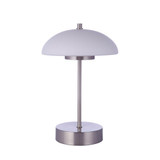 5W 1 LED Rechargeable Table Lamp 11 x 7.48 Inches by Craftmade - 86272R-LED