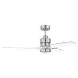 Sonnet WiFi 3 Blade Ceiling Fan with Light Kit 52 Inch Wide by Craftmade - SONWF52-3