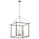 Eisley 4 Light Large Foyer Pendant 30 Inch Tall by Kichler - 52627