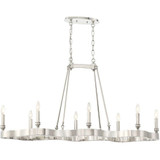 Leyton 8 Light Medium Oval Chandelier by Eurofase - 33710