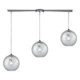 Watersphere 3 Light Oversized Linear Pendant by ELK Home - 3138P