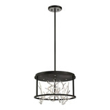 Aerie 4 Light Small Round Chandelier by Eurofase - 38636