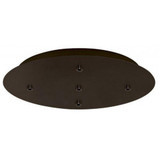 Accessory 5 Port Line Voltage Round Canopy by Stone - CPLVRN5