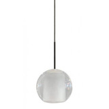 Gracie 3W 1 LED Frost Pendant with Monopoint Canopy 4.5 Inch Wide by Stone - PD096FR2M