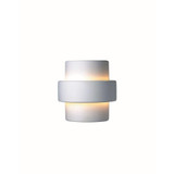 Ambiance 1 Light Large Step Outdoor Wall Mount by Justice Design - CER-2215W