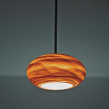 Rose 1 Light 45 Inch Globe Small Pendant by WPT Design - ROSE-GL-45