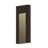 Inset 16W 1 LED Light Wall Sconce 11 Inch Tall by Sonneman - 7267