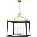 Carlow 4 Light Medium Chandelier by Visual Comfort Studio - CC1544
