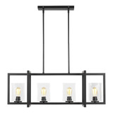 Mitte 4 Light Medium Island Pendant by Generation - 6641504