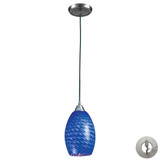 Mulinello 9.5W 1 LED Transitional Small Pendant by ELK Home - 517-1LA