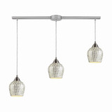 Fusion 3 Light Oversized Triangular Pendant by ELK Home - 528-3