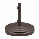 Monaco Cast Aluminum 100LB Round Umbrella Base by Treasure Garden - BKM100