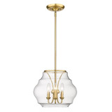 Annette 3 Light Medium Pendant by Golden - 1087-3P