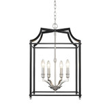 Leighton 4 Light Large Pendant by Golden - 8401-4P