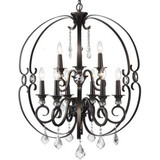 Ella 9 Light Large Chandelier by Golden - 1323-9