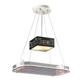 Novelty 2 Light Hockey Motif Pendant  12 x 12 Inch by ELK Home - 5138/2