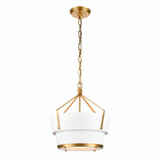 Marin 1 Light Pendant In Industrial Style 16.5 x 14 Inches by ELK Home - 67826/1