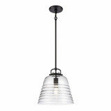 Current 1 Light Pendant In Industrial Style 12 x 12 Inches by ELK Home - 67876/1