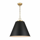 Vellus 3 Light Pendant In Modern Style 18 x 20.5 Inches by ELK Home - 68165/3