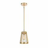 Open Louvers 1 Light Mini Pendant 10.5 x 6.75 Inches by ELK Home - 82104/1