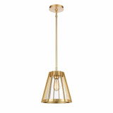 Open Louvers 1 Light Pendant In Modern Style 12 x 10 Inches by ELK Home - 82105/1