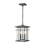 Oak Park 3 Light Outdoor Pendant In Glam Style 14 x 9 Inches by ELK Home - 89365/3