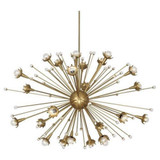 Jonathan Adler Sputnik 24 Light Oversized Chandelier by Robert Abbey - 714