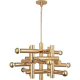 Jonathan Adler Milano 8 Light Large Chandelier by Robert Abbey - 906