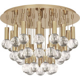 Jonathan Adler Milano 1 Light 14.63 Inch Wide Flush Mount by Robert Abbey - 754