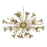 Jonathan Adler Sputnik 24 Light Large Chandelier by Robert Abbey - 710