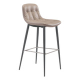 Tangiers Bar Chair Set 40.2 Inch Tall and 17.3 Inch Wide by Zuo Modern - 101086