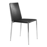 Alex Dining Chair Set 33.5 Inch Tall and 17.5 Inch Wide by Zuo Modern - 101105