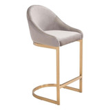 Scott Counter Chair 35.8 Inch Tall and 18.5 Inch Wide by Zuo Modern - 101971