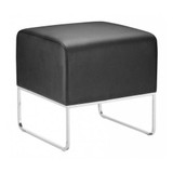 Plush Ottoman 18 Inch Tall and 18 Inch Wide by Zuo Modern - 103003