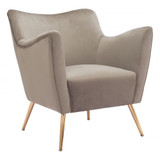 Zoco Accent Chair 32.3 Inch Tall and 30.3 Inch Wide by Zuo Modern - 109394