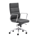 Engineer High Back Office Chair 40 Inch Tall and 21 Inch Wide by Zuo Modern - 205892