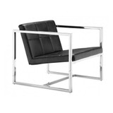 Carbon Occasional Chair 26.4 Inch Tall and 25 Inch Wide by Zuo Modern - 500073