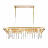 Fantania 4 Light Oversized Linear Chandelier by ELK Home - 82226/4