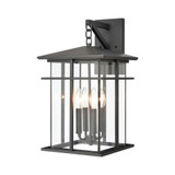 Oak Park 4 Light Candle Style Outdoor Wall Mount by Elk Home - 89362/4