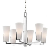 Upton 6 Light Chandelier 19.5 x 26 Inch Wide by Hudson Valley  - 1806
