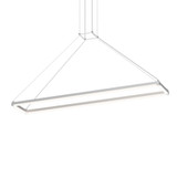 Big Cloud 30W 1 LED Up Pendant 1.25 Inch Tall X 12.5 Inch Wide by Sonneman