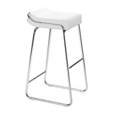 Wedge Barstool Set 33 Inch Tall and 16 Inch Wide by Zuo Modern - 300041