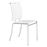 Criss Cross Dining Chair Set 35 Inch Tall and 17 Inch Wide by Zuo Modern - 333010