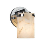 Alabaster Rocks Atlas 1 Light Wall Sconce by Justice Design - ALR-8451-10
