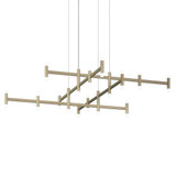 Systema Staccato 84W 1 LED Oversized Hash Pendant by Sonneman - 1791